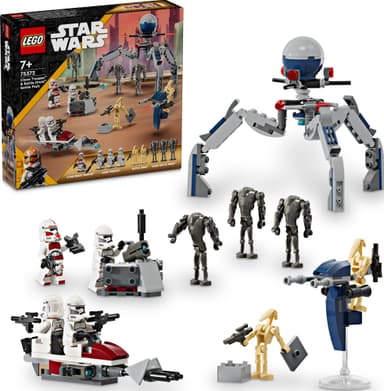 LEGO Star Wars Battle Pack med klonsoldater og kampdroider 75372