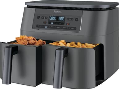 Ninja Dual Zone frituregryde DZ100 (gun metal grey)