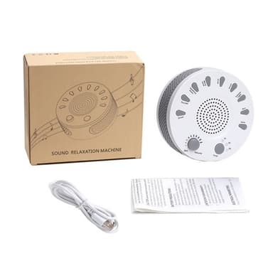 Sleep Easy White Noise Machine med 9 afslappende lydtilstande