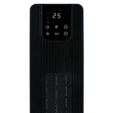 Keramisk varmeblæser fra Alpina 800/2000W med digital styring