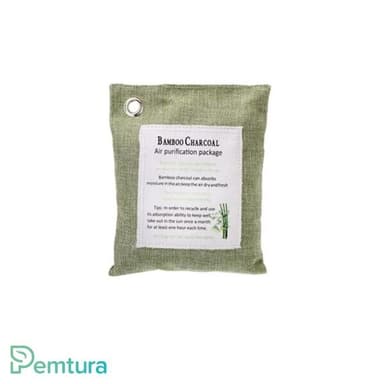 Pemtura luftrensningspose - bambuskul 200 g
