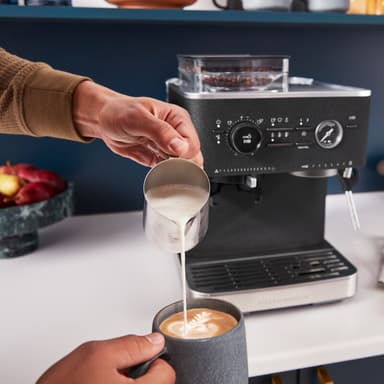 KitchenAid espressomaskine 5KES6551EBK (sort)