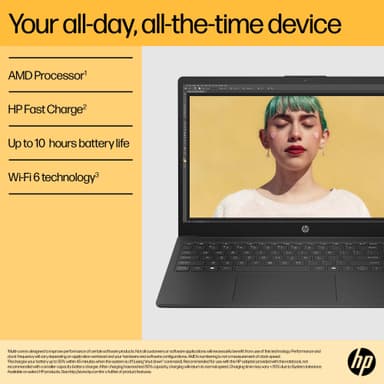 HP Laptop 15-fc0828no R5-7520U/16/512 15,6" bærbar computer