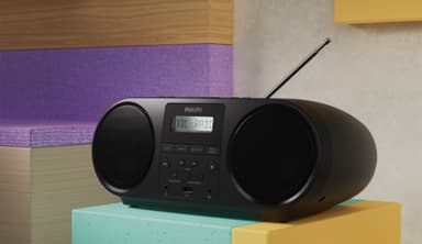 Philips Z6000 ghettoblaster (sort)