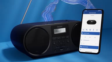 Philips Z6000 ghettoblaster (sort)