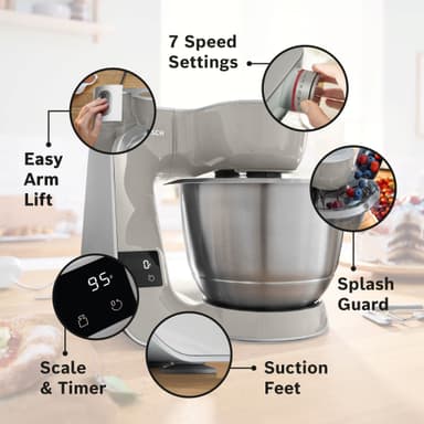 Bosch Series 4 køkkenmaskine MUM5XL74 (beige)