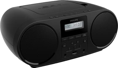 Philips Z6000 ghettoblaster (sort)