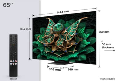TCL 65" MQLED85K 4K MINI-LED TV (2025)