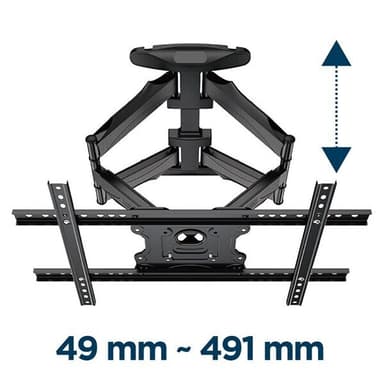 Full Motion-vægbeslag til 32-75"" tv - maks. 45 kg