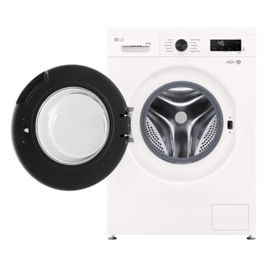 LG Kombineret vaskemaskine/tørretumbler W4X1085NWB