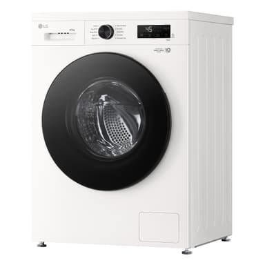 LG Kombineret vaskemaskine/tørretumbler W4X1085NWB