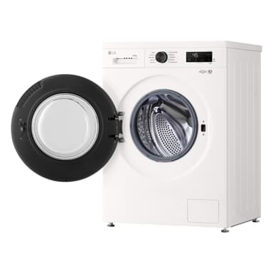 LG Kombineret vaskemaskine/tørretumbler W4X1085NWB