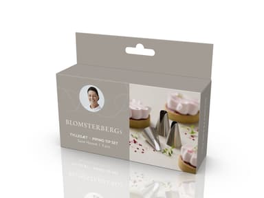 Blomsterbergs Saint Honoré Tyllesæt 3 stk. Stål
