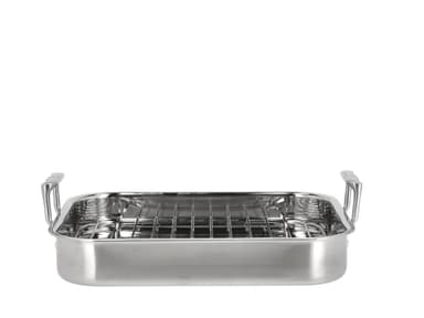 Pillivuyt Gourmet Bradepande m/rist Steel