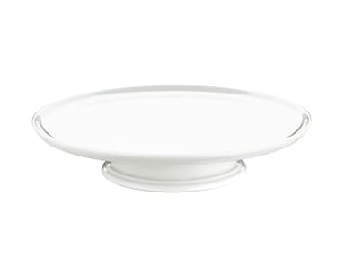 Pillivuyt Serie Originale Kagefad på fod Dia 30 cm Hvid