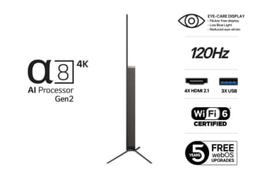 LG 55" OLED B 4K OLED TV (2025)