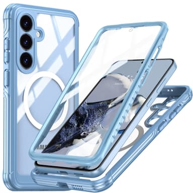 Samsung Galaxy S25 beskyttelsesetui - stødsikker, støvtæt, faldresistent