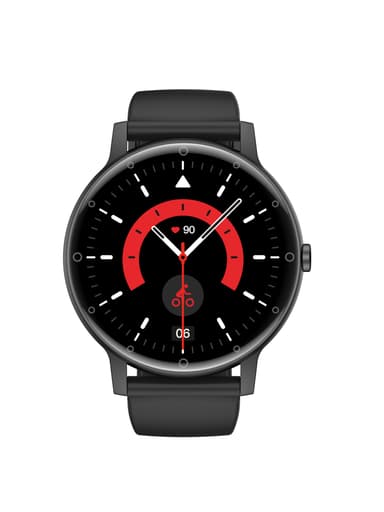 Smart Watch med puls- og blodtryksmåler Sort