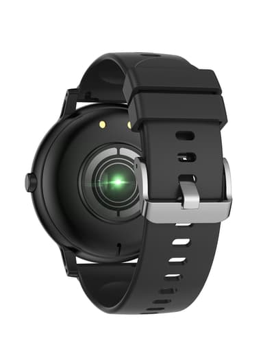 Smart Watch med puls- og blodtryksmåler Sort