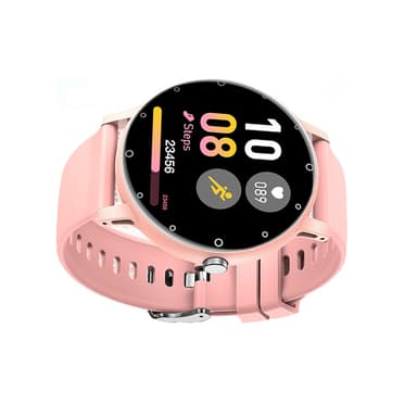 Smart Watch med puls- og blodtryksmåler Lyserød