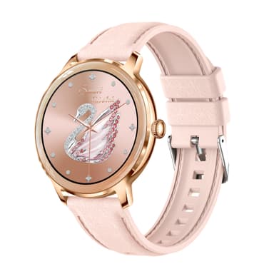 Smartwatch med puls-, blodtryks- og iltmåling Rose guld