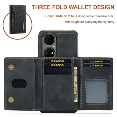 Huawei Tri-Fold Wallet Case Sort Huawei P50 Pro