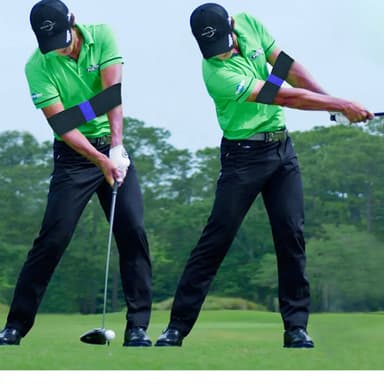 Golf Swing Trainer - Elastikbånd, forbedre dit sving