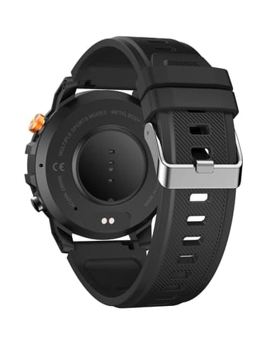 Smart Watch med puls- og blodtryksmåler Sort