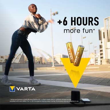 Varta Longlife AA-batterier (30-pak)