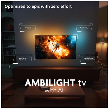 Philips 77” OLED910 4K OLED Smart TV (2025)