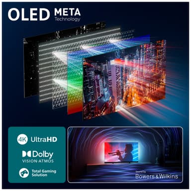 Philips 77” OLED910 4K OLED Smart TV (2025)