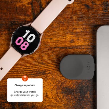 Fixed Samsung Watch trådløs USB-C oplader (sort)