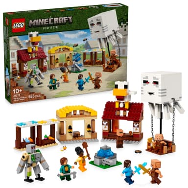 LEGO Minecraft Ghast-ballonens angreb på landsbyen 21273