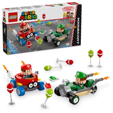LEGO Super Mario Mario Kart – Baby Mario mod Baby Luigi 72034