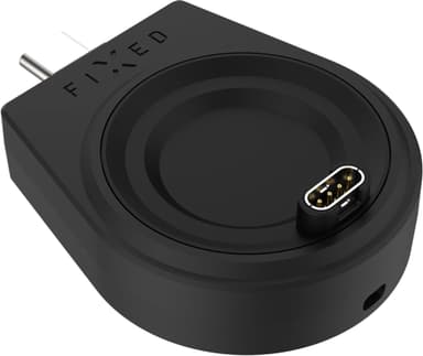 Fixed Garmin Watch trådløs USB-C oplader (sort)