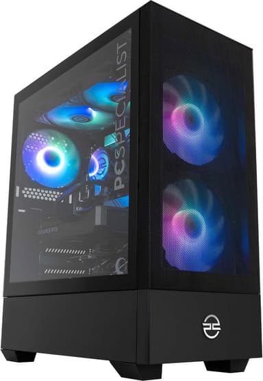 PCSpecialist Prime 304 i5-14/32/1TB/5060Ti stationær gaming computer