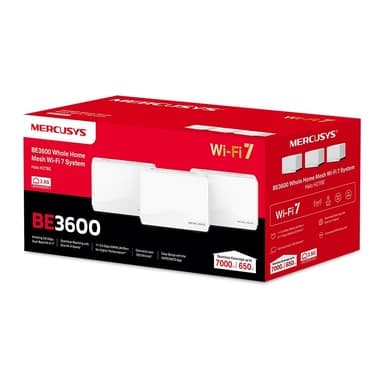 Mercusys Halo H27BE BE3600 Wi-Fi 7 Mesh-system (3-pak)