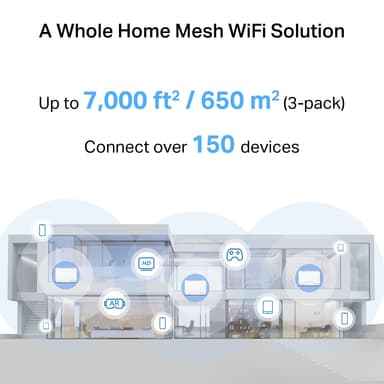 Mercusys Halo H27BE BE3600 Wi-Fi 7 Mesh-system (3-pak)