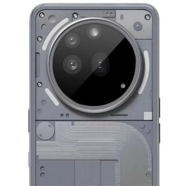 2-PAK SKALO Nothing Phone (3a) Pro 3D Kameralinse Beskyttelsesglas - Sort