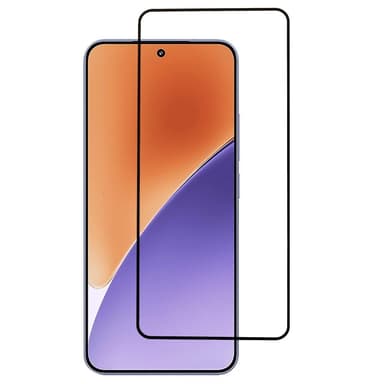 2-PAK SKALO Xiaomi 15 FULL-FIT Hærdet Glas Skærmbeskyttelse - Sort