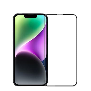 SKALO iPhone 16e FULL-FIT Hærdet Glas Skærmbeskyttelse - Sort