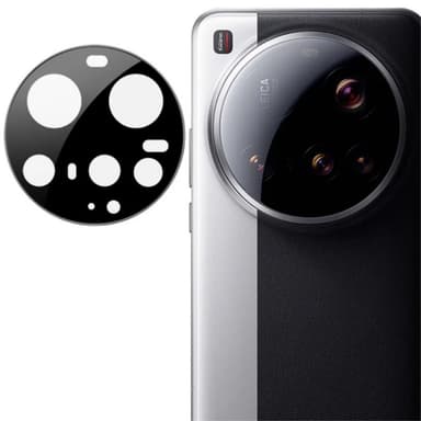 SKALO Xiaomi 15 Ultra 3D Kameralinse Beskyttelsesglas - Sort
