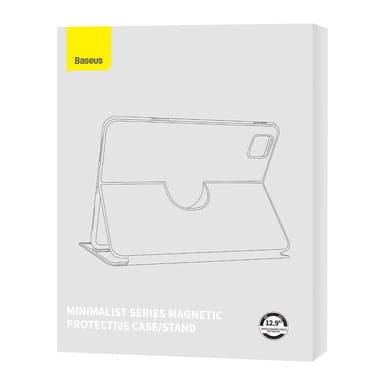 Baseus Minimalist Series IPad PRO 12.9 Magnetisk beskyttelsescover (sort)