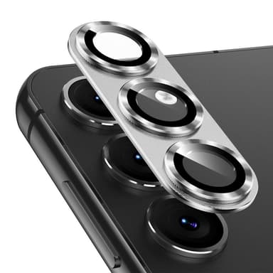 Til Samsung Galaxy S25+ Kameralinsebeskytter ENKAY Metalring Linsefilm