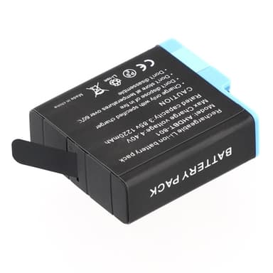 Batteri til GoPro Hero 8 3.85V 1220mAh AHDBT-801 erstatningsbatteri