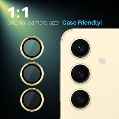 NORTHJO til Samsung Galaxy S25+ Hærdet Glas Kameralinsebeskytter
