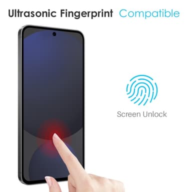 NORTHJO til Samsung Galaxy S25+ TPU-cover + Hærdet Glasfilm + Kameralinsebeskytter