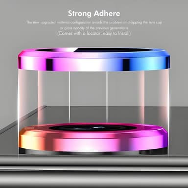 Til iPhone 16e Kameralinsebeskytter ENKAY Hat-Prince Metalring Linsefilm
