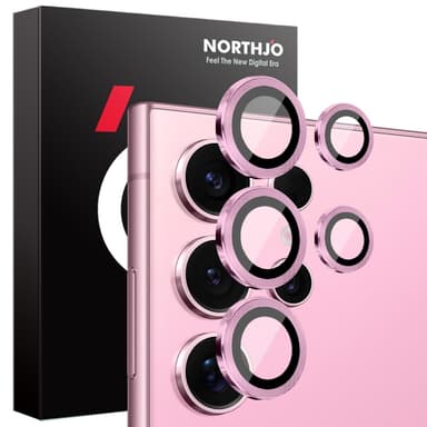 NORTHJO til Samsung Galaxy S25 Ultra Hærdet Glas Kameralinsebeskytter