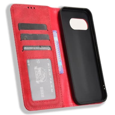Til Google Pixel 9A Stand Phone Case Fuld Protection Pung Cover